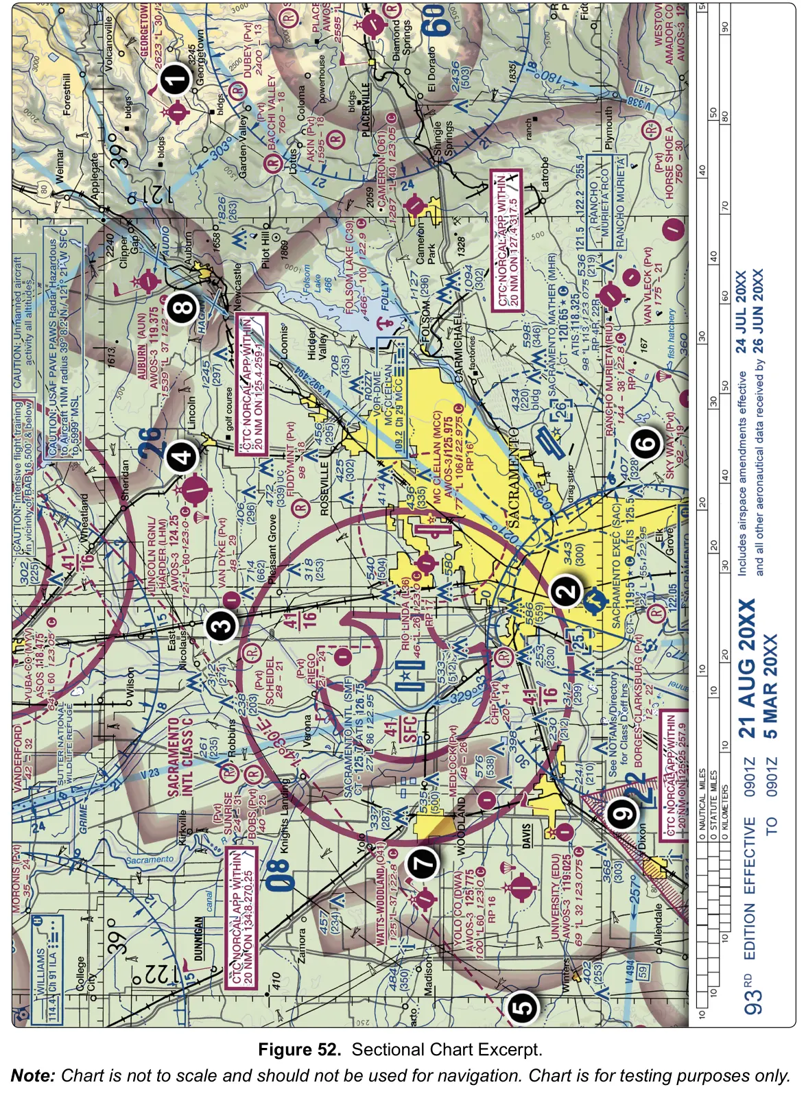 Figure 52: Sectional Chart Excerpt