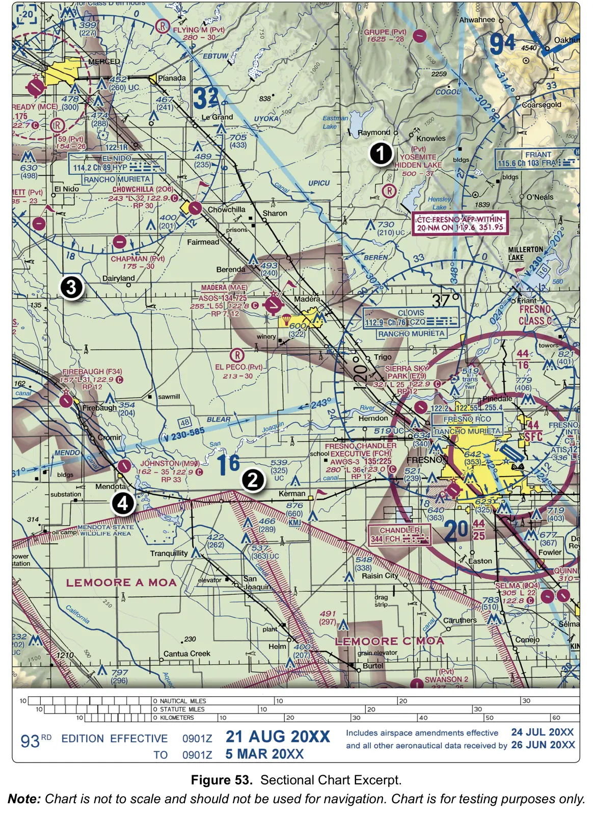 Figure 53: Sectional Chart Excerpt