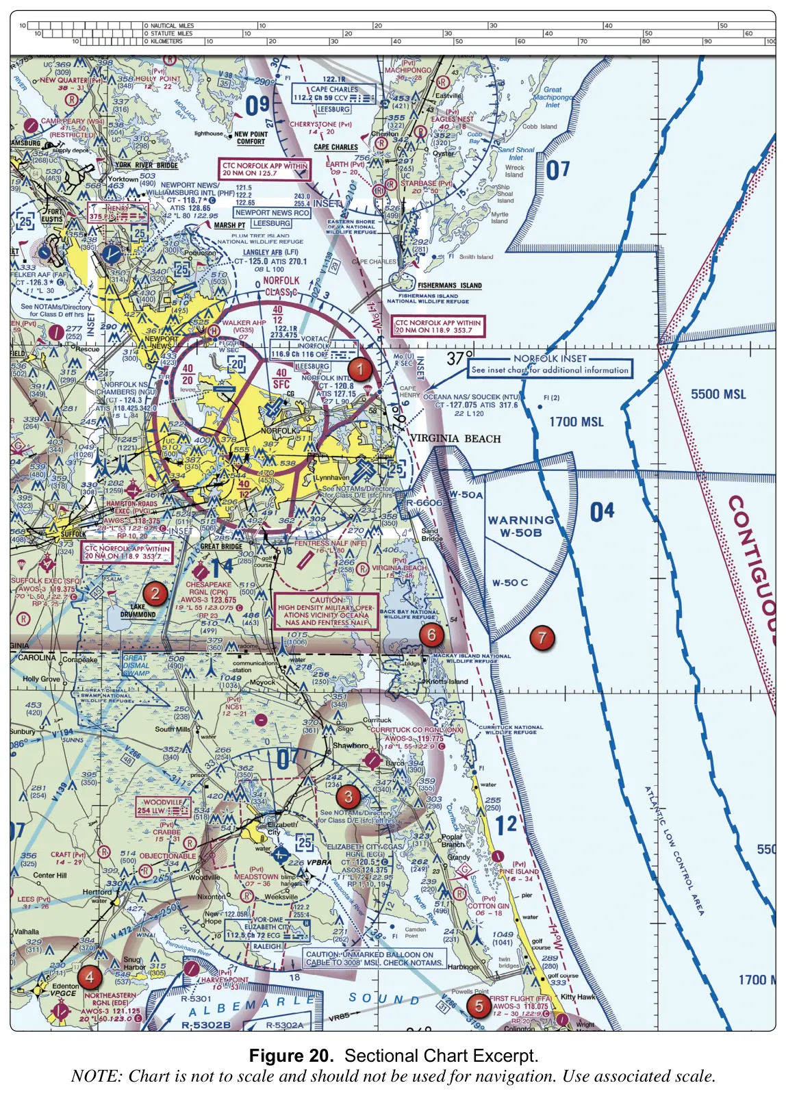 Figure 20: Sectional Chart Excerpt