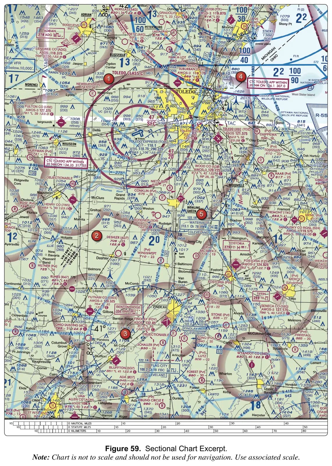 Figure 59: Sectional Chart Excerpt