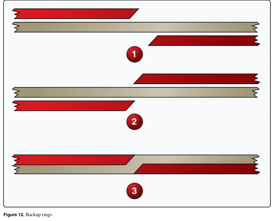 Figure 12: Backup rings