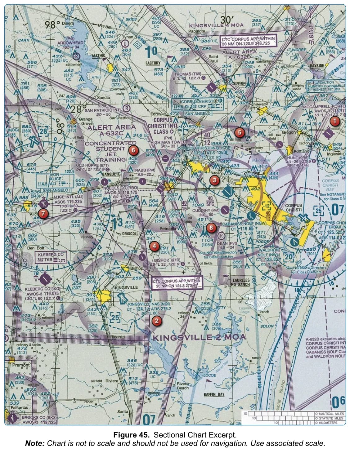 Figure 45: Sectional Chart Excerpt